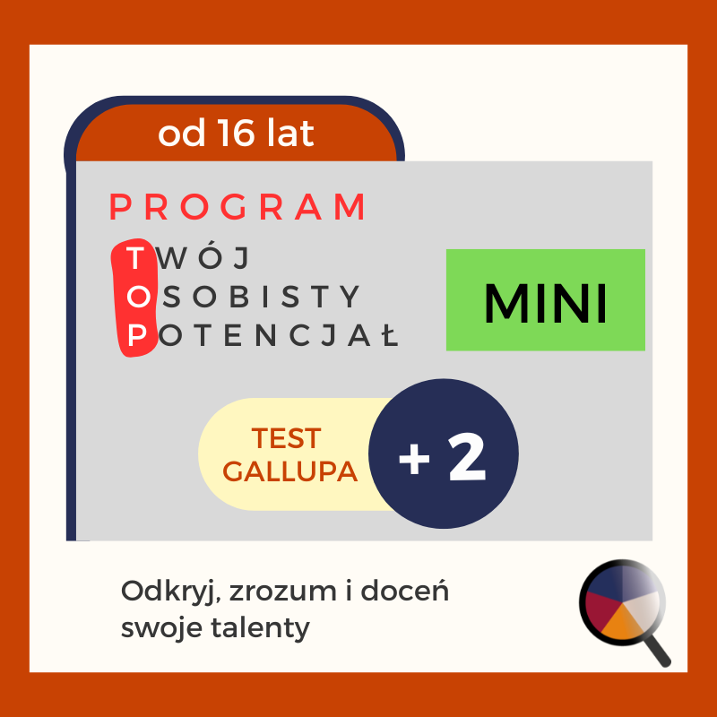 [MINI] Program rozwoju - test Gallupa + 2 spotkania